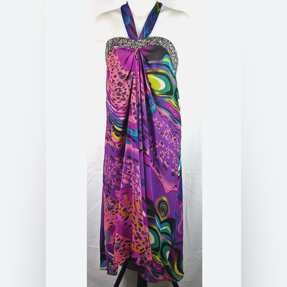 Vibrant Purple Maxi Dress